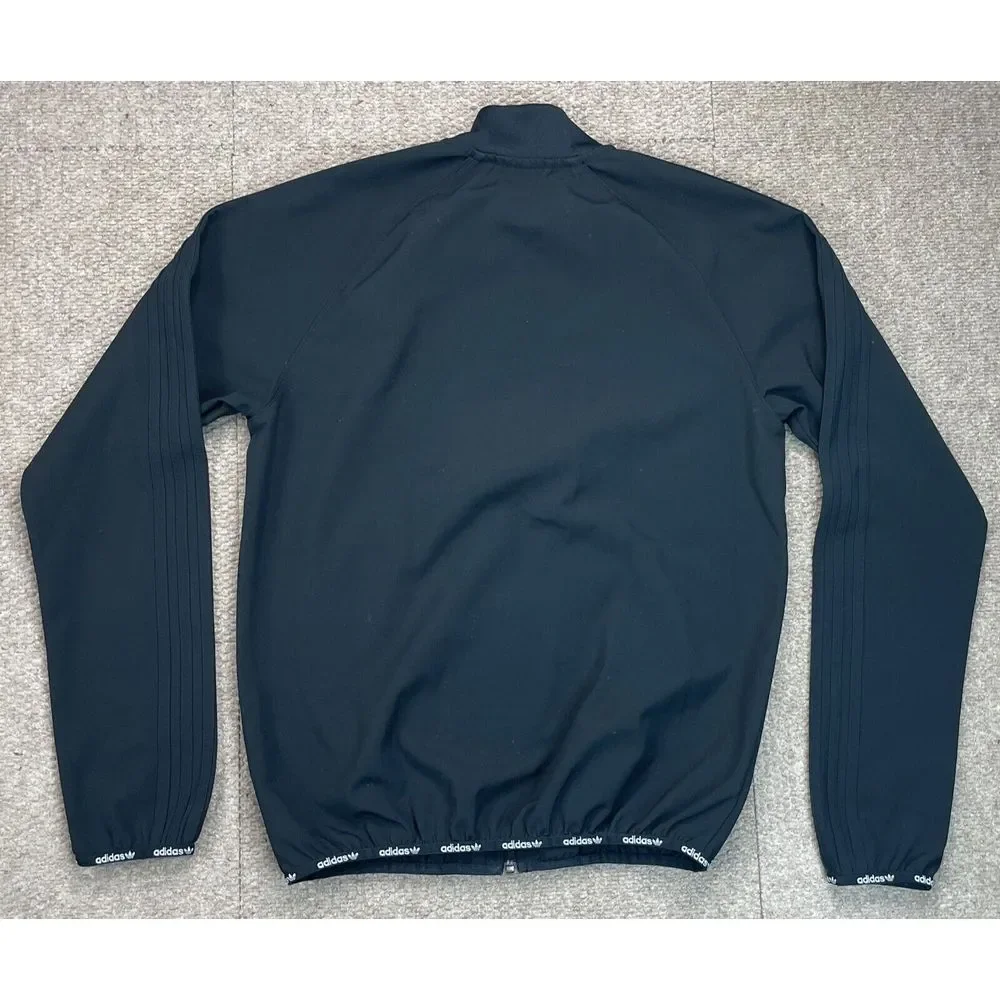 Adidas Men's Black‎ & White Long Sleeve Track Suit Jacket Size Medium